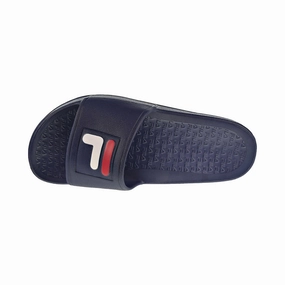 Fila Sleek BX Men's Slide Navy-Red-White Sandals Travel Agents