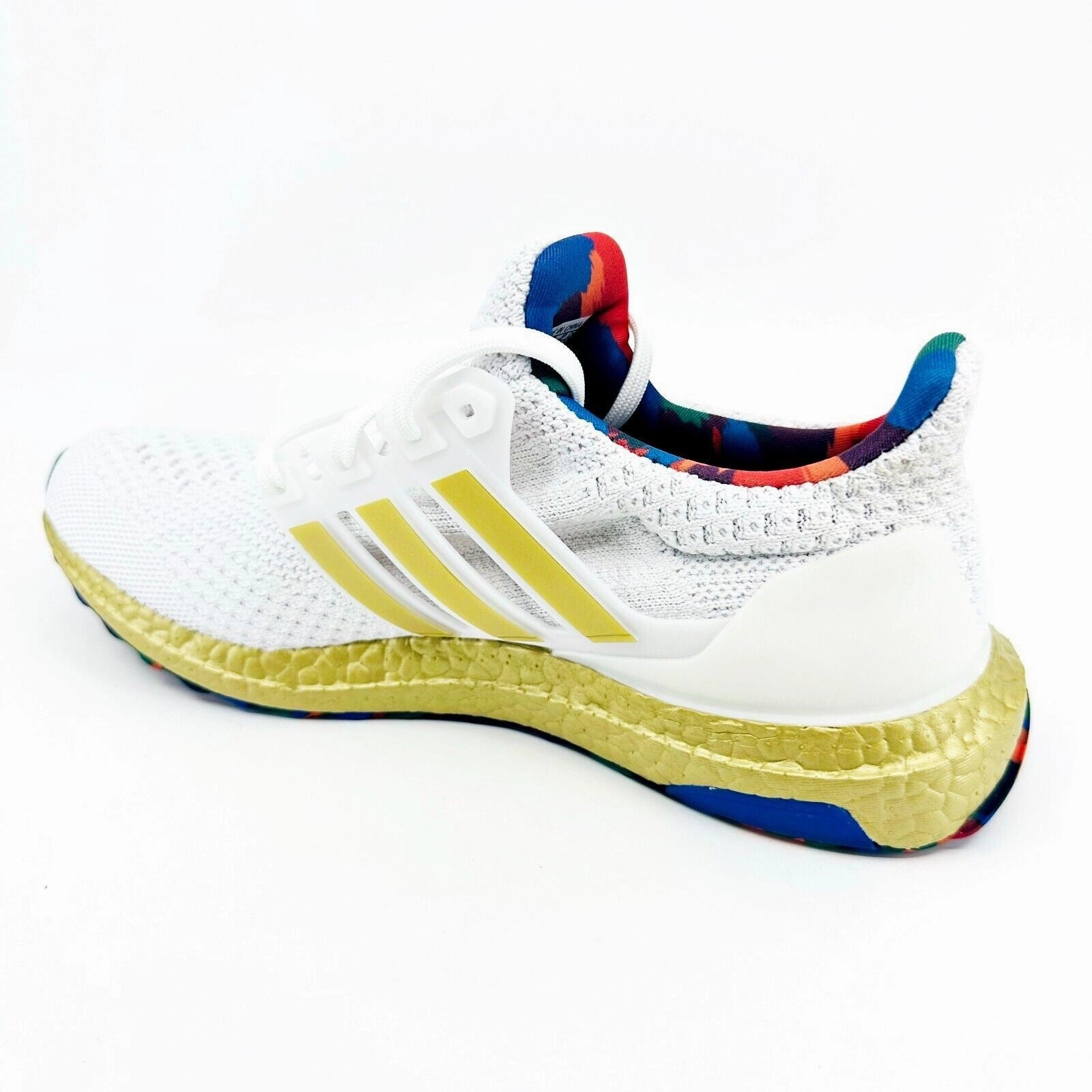 Adidas UltraBoost 5.0 DNA Title IX White Gold Womens Running Shoes HP7425 Adrenaline Gts 23 Supportive Running Shoe
