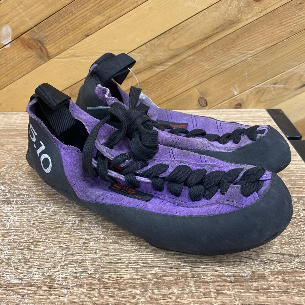 Five Ten - Stealth C4 Climbing Shoes - MSRP $180: Purple/Black-unisex-35.5 Bufo Spider Climbing Shoes