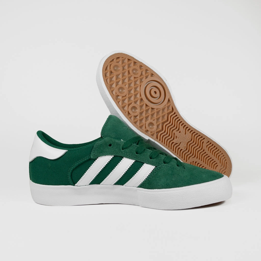 Adidas Tempo Shoes Adidas Skateboarding - Matchbreak Super Shoes - Dark Green / Footwear White / Footwear White