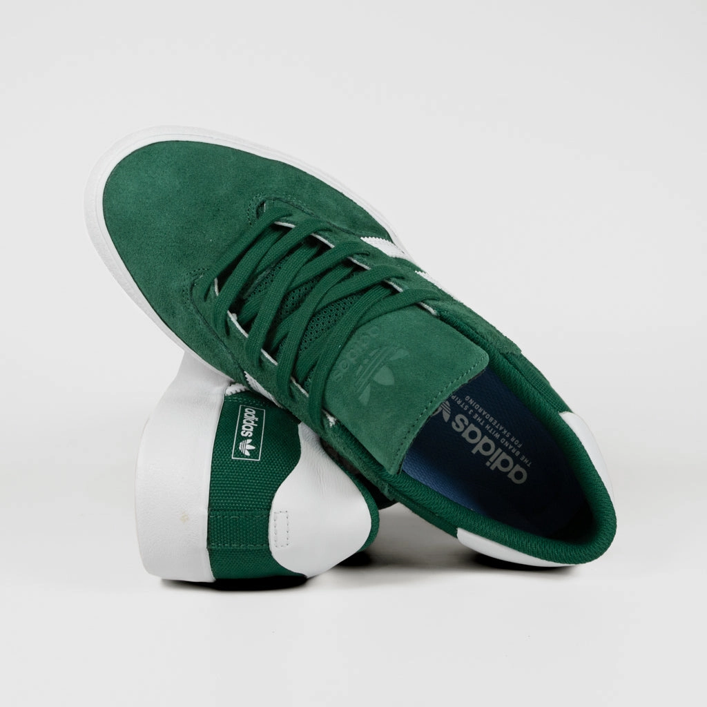 Adidas Samba Indoor Football Shoes Adidas Skateboarding - Matchbreak Super Shoes - Dark Green / Footwear White / Footwear White