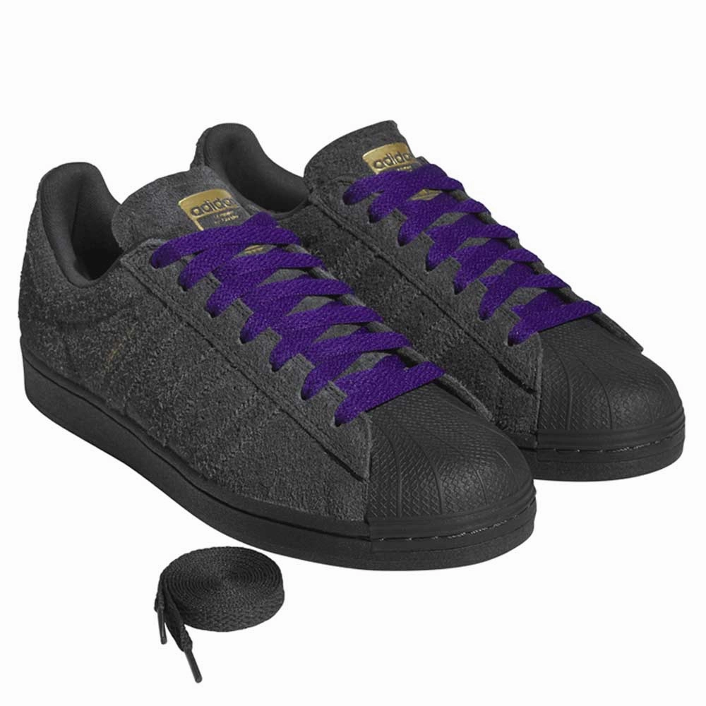 JR7409 Carbon Purple Superstar ADV Adidas Suede Skateboarding Shoes Adidas Tubular X Shoes