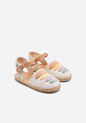 White with colorful laces alpargatas Chanel Espadrilles And White