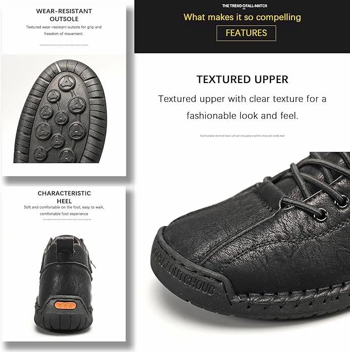 Men's Hiking Shoes High Top Shoes Thickened Best Hiking Shoes Appalachian Trail