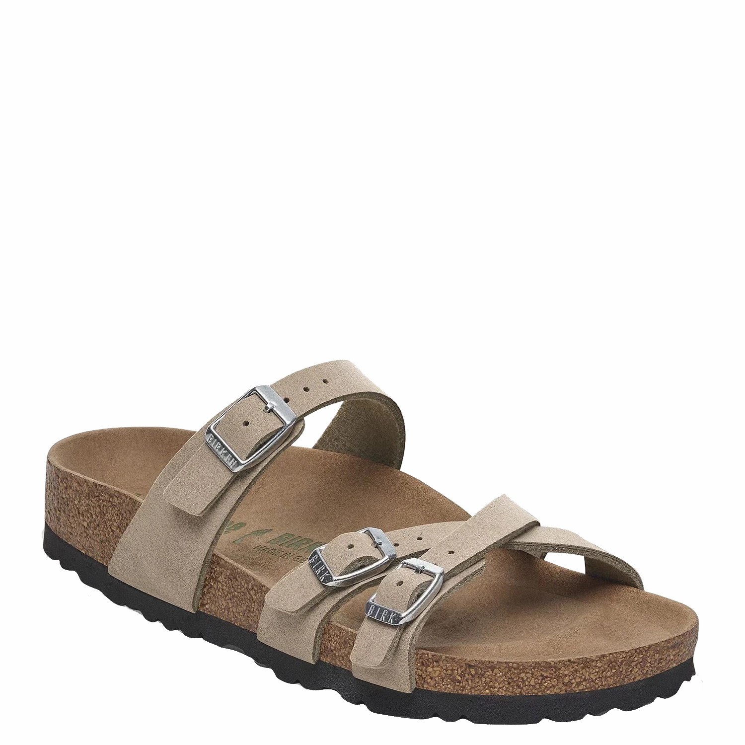 Flat Shoes Deadlift Franca Vegan Silky Grey Taupe Birkibuc (Women)