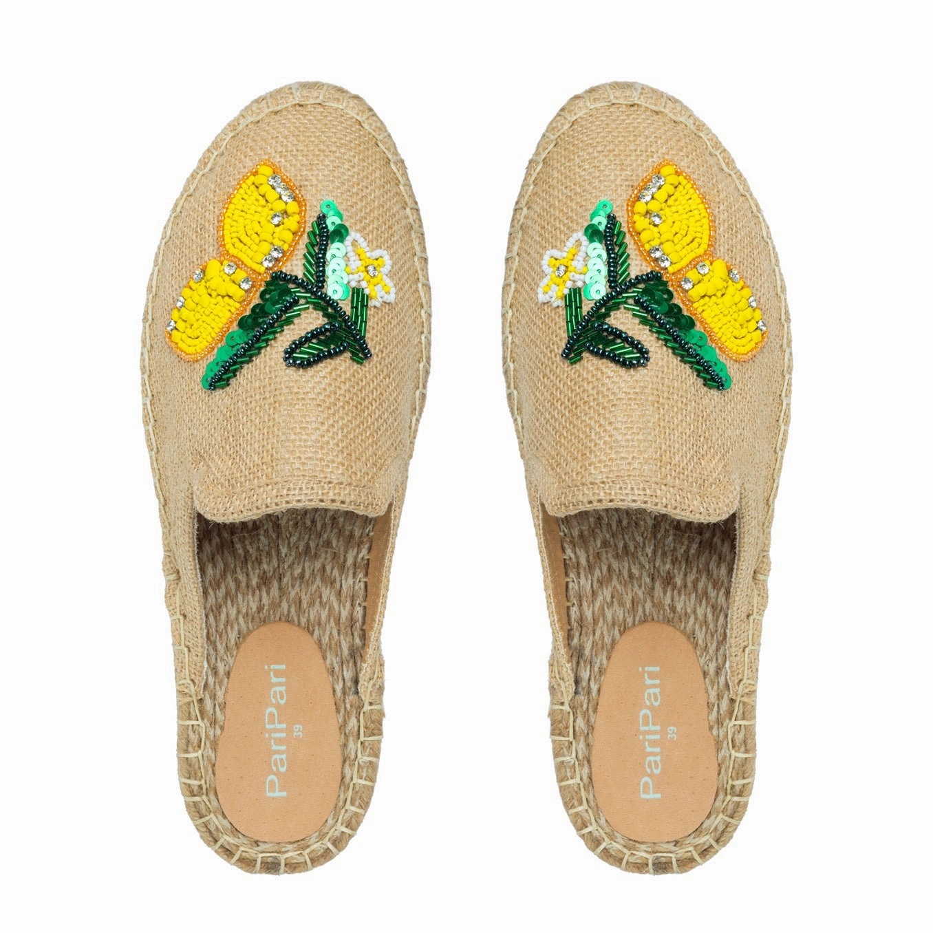 Kaanas Espadrilles Lemoncello Espadrilles Beige Flats
