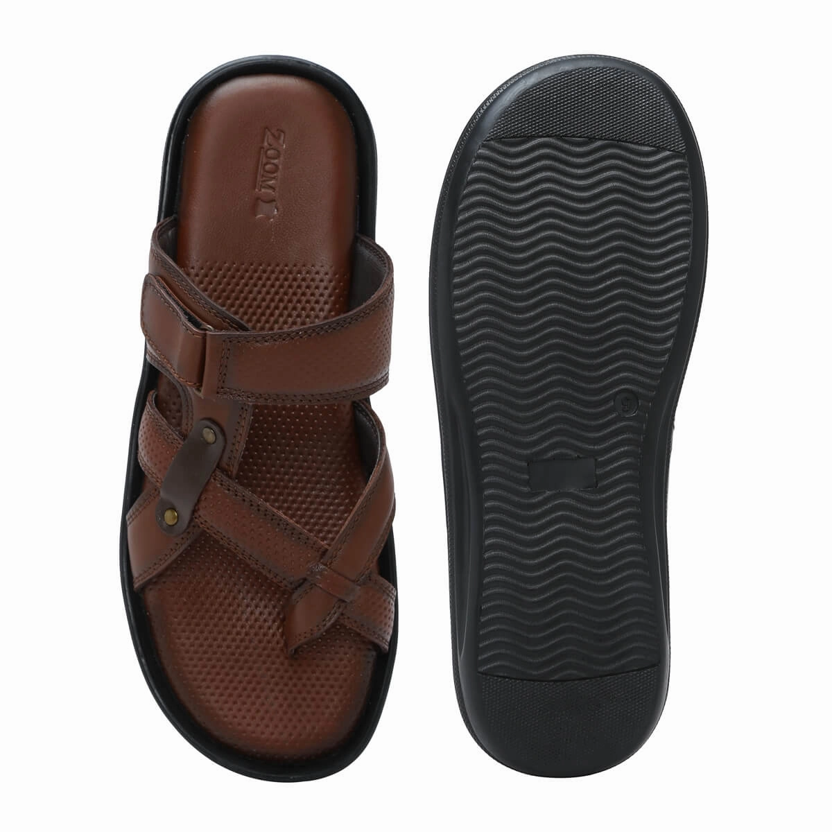 Zoom Shoes Casual Leather Slingback Sandals For Men C-30 Diba True Sandals