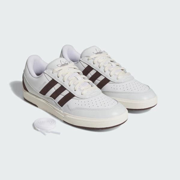 Soccer Shoes Adidas Copa Adidas x Zach Saraceno Tyshawn II Low Crystal White / Shadow Brown / Off White