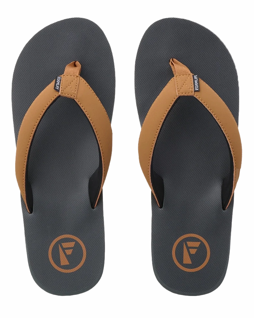 T Strap Flip Flops Traa SC Flip Flops in Slate Grey