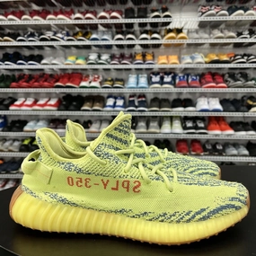Adidas Yeezy Boost 350 V2 Low Semi Frozen Yellow B37572 Mens Size 11 No Insoles Zverev Adidas Shoes