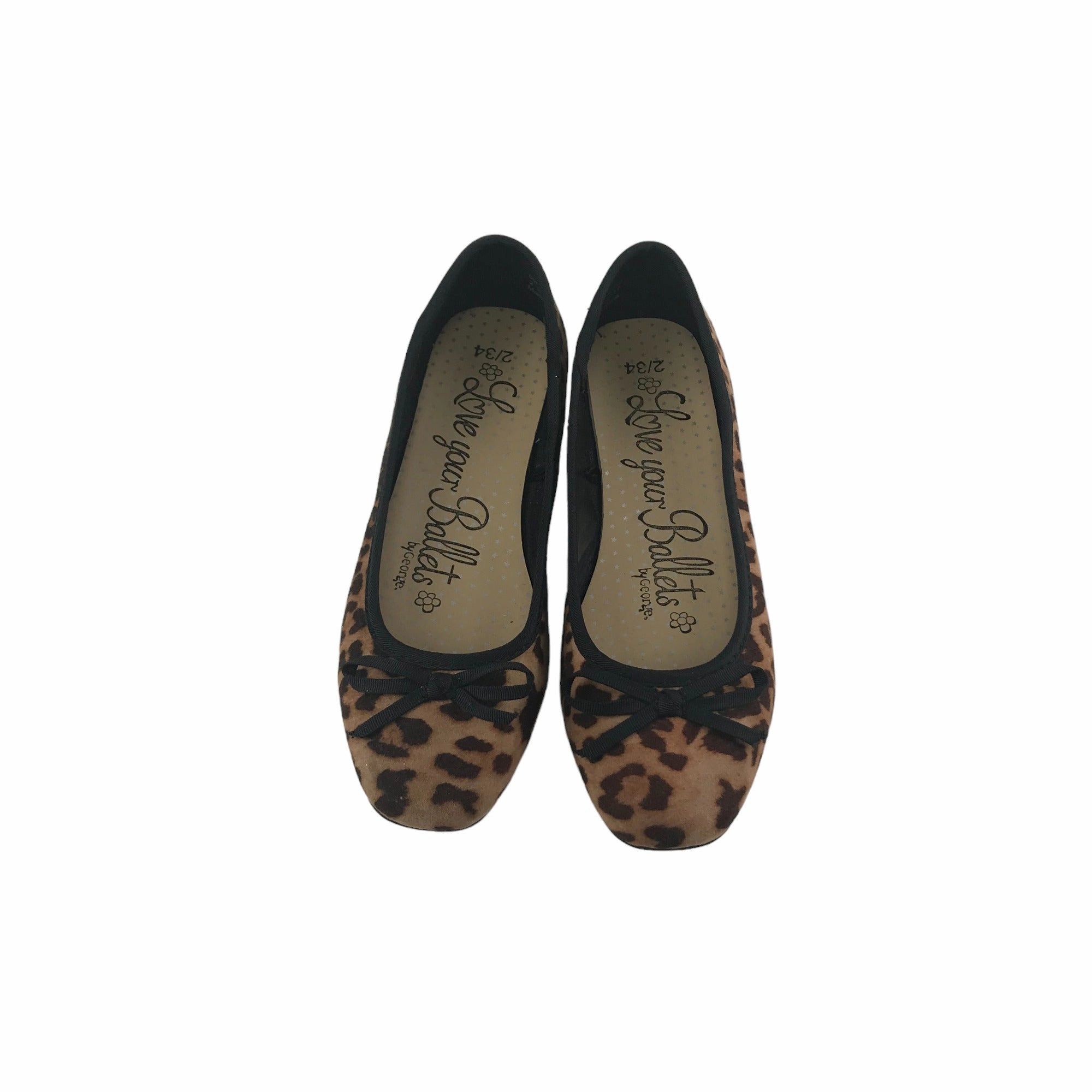 Mountain Bike Flat Shoes Review George Ballerinas Shoe Size 2 Brown Leopard Print Flat Pumps