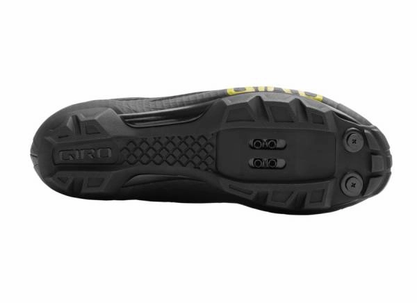 Giro Ranger XC Shoe - Black-Cascade Green Carbon Cycling