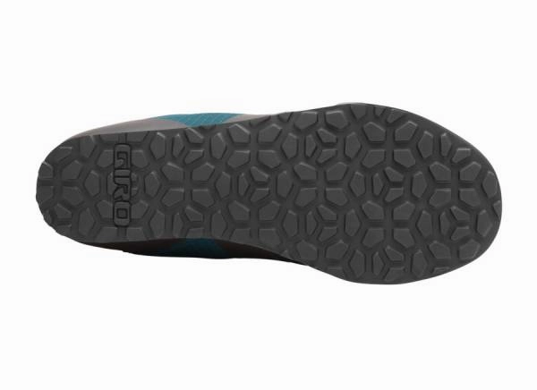 Size 13 Cycling Shoes Giro Tracker MTB Shoe - Harbor Blue-Bright Red - 2022