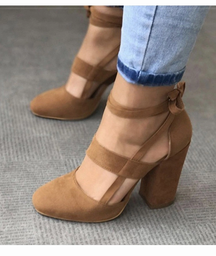 Gladiator Summer High Heels Party Wedding Shoes