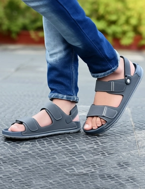 Wedged Sandals Grey Sandal for Men