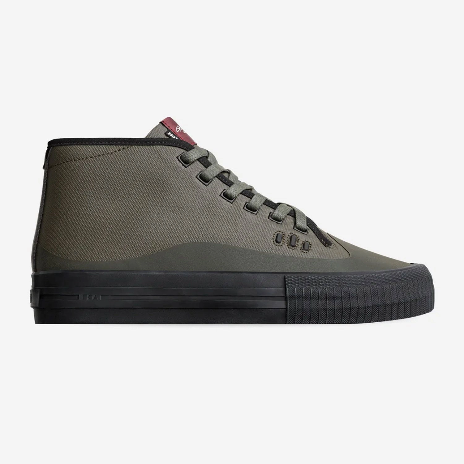 Globe Skateboard Shoes Gillette Mid Dark Olive/Black Affordable Skate