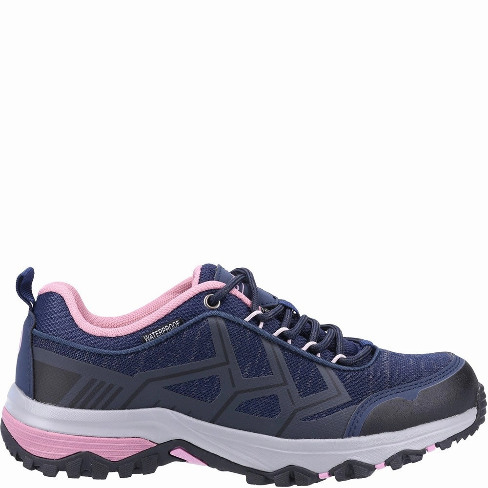 Wychwood Recycled Walking Shoes Navy/Pink Best Early Walker Shoes
