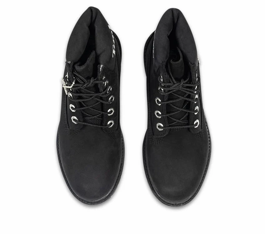 Waterproof Shoes Comfortable Timberland Womens 6-Inch Premium Waterproof Boots Black Nubuck