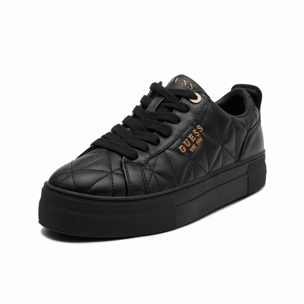 Washing Sneakers In Washer GUESS Genza Sneakers Women - BLKBLK