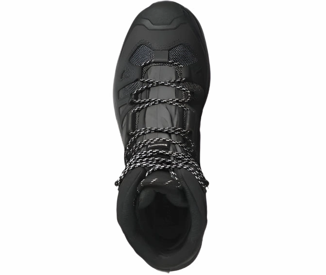 Best River Hiking Shoes Salomon QUEST 4 GORE-TEX Men's Waterproof Hiking Boots  Magnet/Black/Quarry