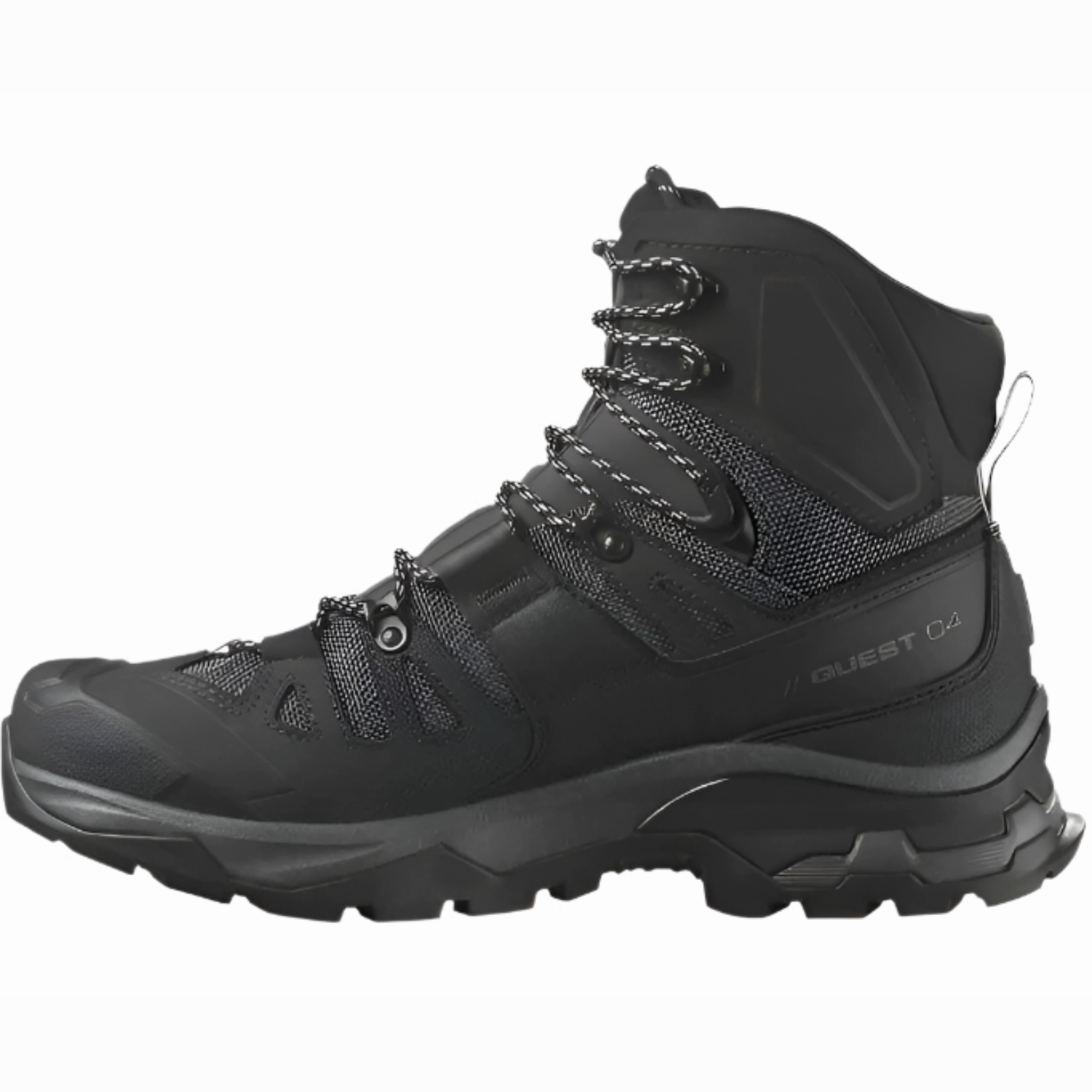 Salomon QUEST 4 GORE-TEX Men's Waterproof Hiking Boots  Magnet/Black/Quarry Anaconda Hiking Shoes