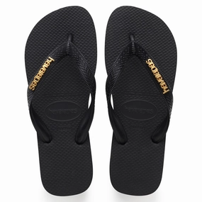 Surf Wear Flip Flops HAVAIANAS LOGO METALLIC