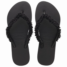 HAVAIANAS SLIM FRINGE Bottle Cap Flip Flops
