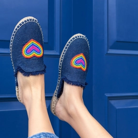 Espadrillas Zeppe HeartBeat Espadrilles Dark Denim