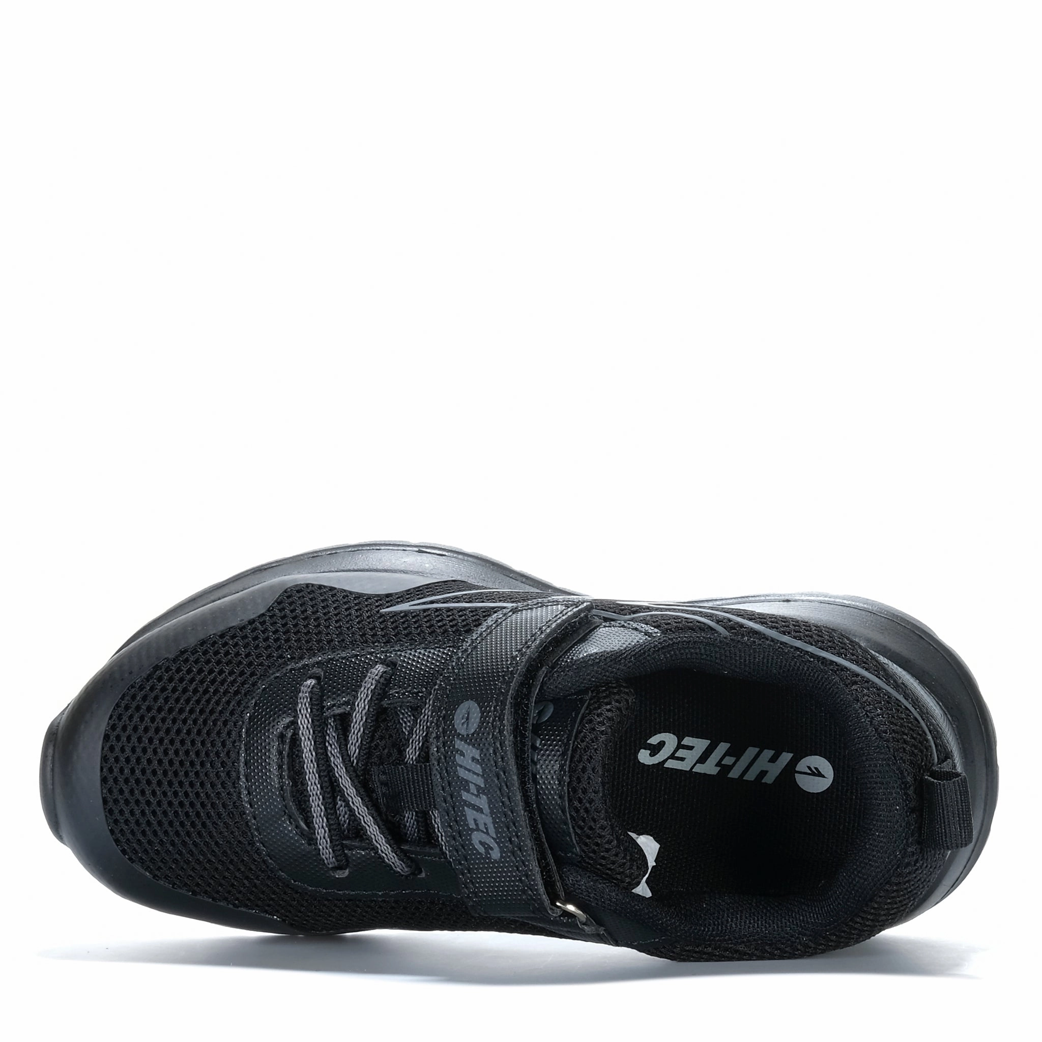 Hi-Tec Sprinter EZ Jr Triple Black Supination Running Shoes