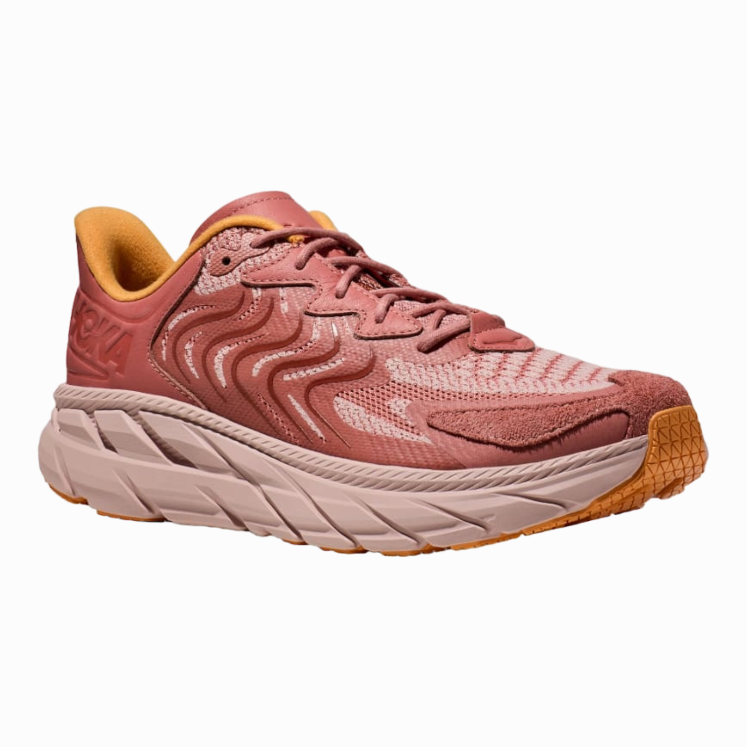 Running Shoes Store Hoka One Clifton LS Earthenware/Peach-Whip for Women 1141550-EPWP