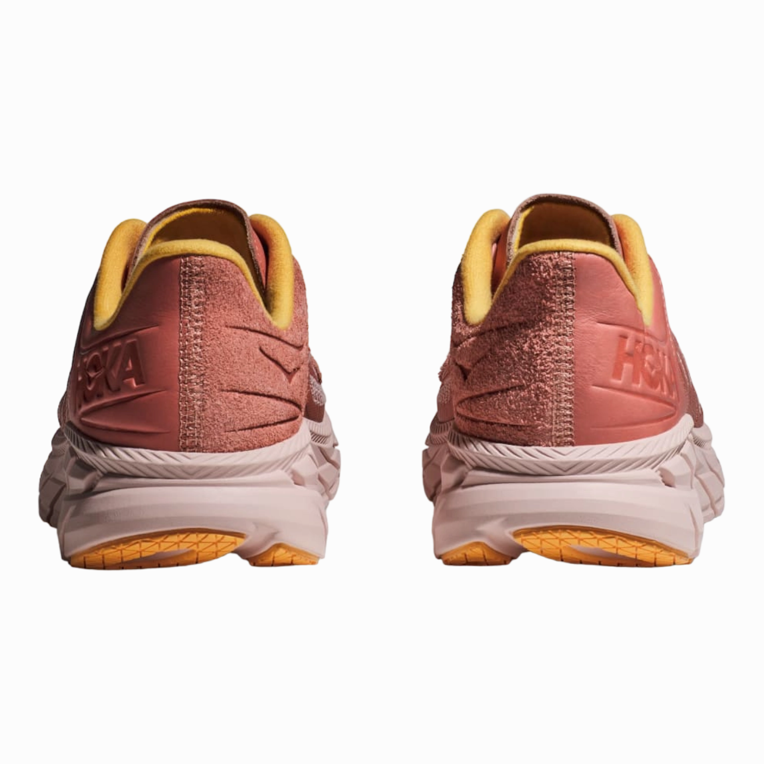 Hoka One Clifton LS Earthenware/Peach-Whip for Women 1141550-EPWP Running Shoes Flat Feet