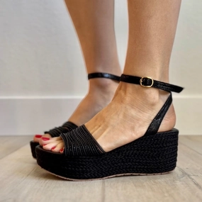 Espadrilles Tommy Hilfiger Holly Black Espadrilles - Low High