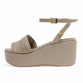 Vionic Santorini Espadrille Mule Holly Espadrilles Nude  - Low High