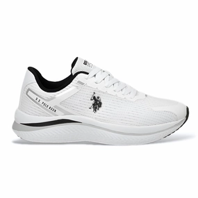 Attire Business Casual Shoes U.S. POLO ASSN. Genesis 5FX Sneakers Men - WHT