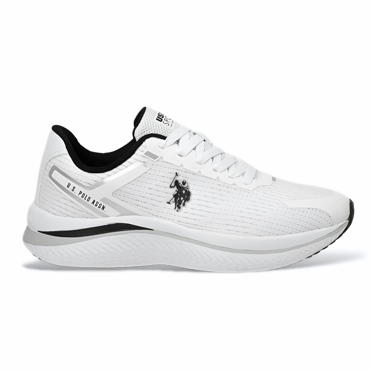 Casual Work Dress Shoes U.S. POLO ASSN. Genesis 5FX Sneakers Men - WHT