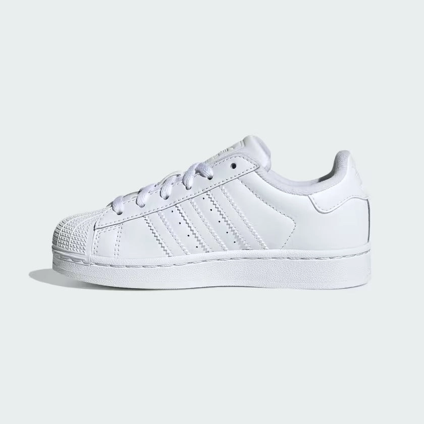 Infant Adidas Superstar II Elastic Lace Shoes - Cloud White/Core Black Adidas Shoes Yeezy