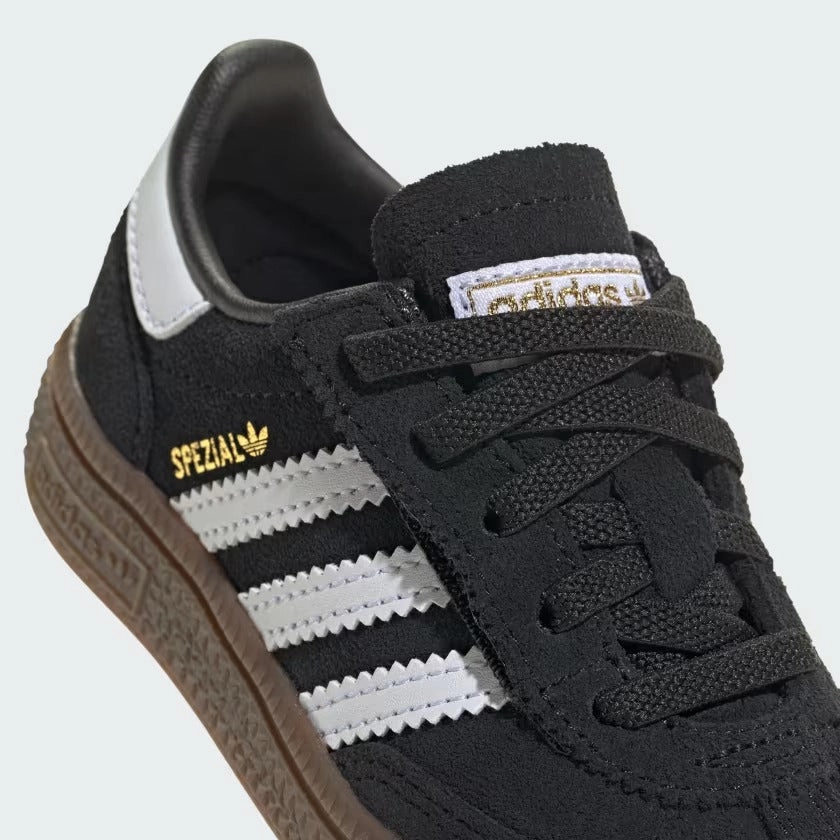 Infant's Adidas Handball Spezial Comfort Closure Elastic Lace Shoes - Black/White/Gum Adidas Samba Adv Skate Shoes