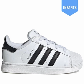 Infant's Adidas Superstar II Elastic Lace Shoes - Cloud White/Core Black Adidas Kaptir 3.0 Shoes