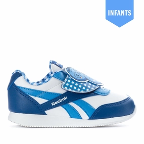 Infant's Reebok Royal CL Jogger 2.0 KC - Blueberry/White Arahi 6 Running Shoe 8.5