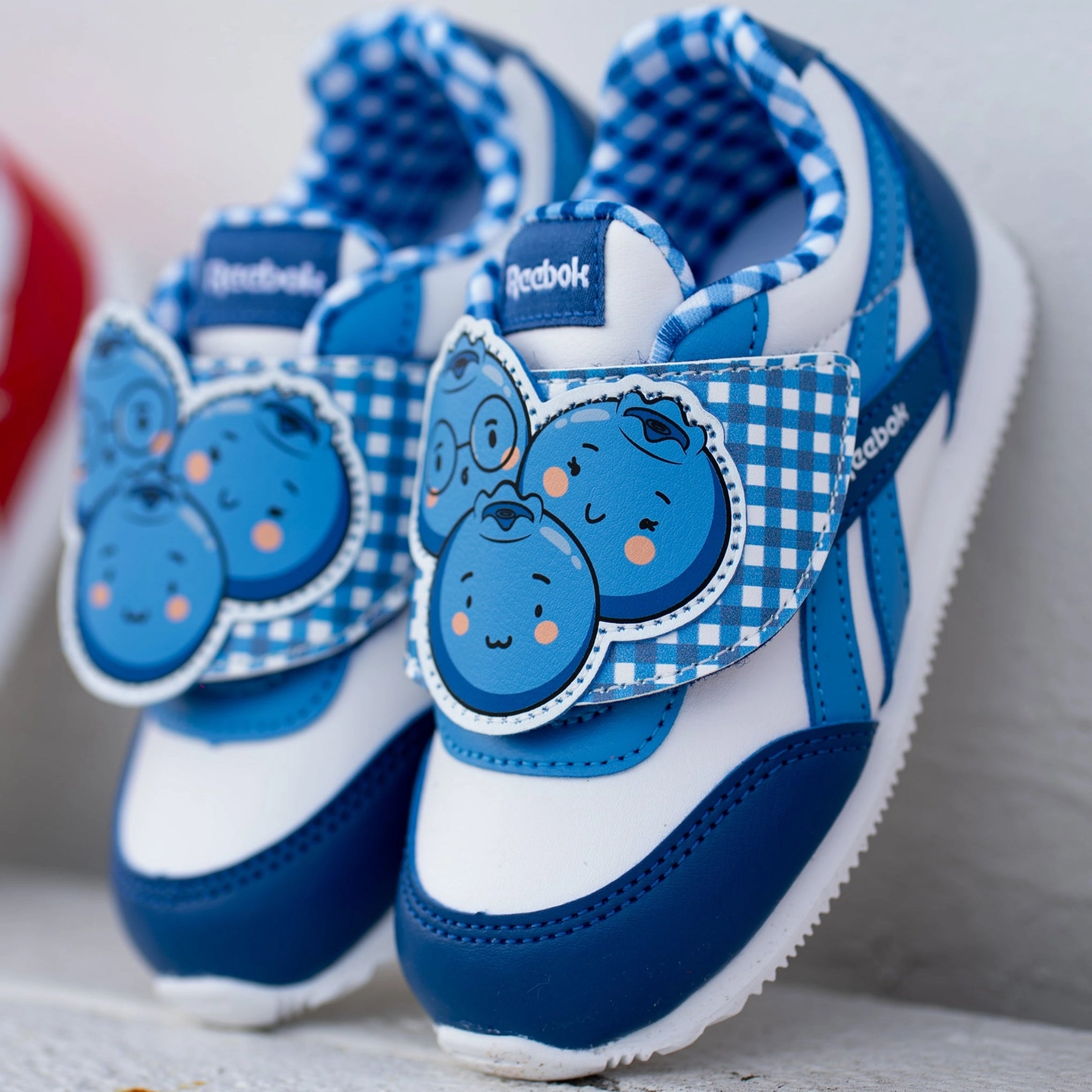 Running Shoes Discount Code Infant's Reebok Royal CL Jogger 2.0 KC - Blueberry/White