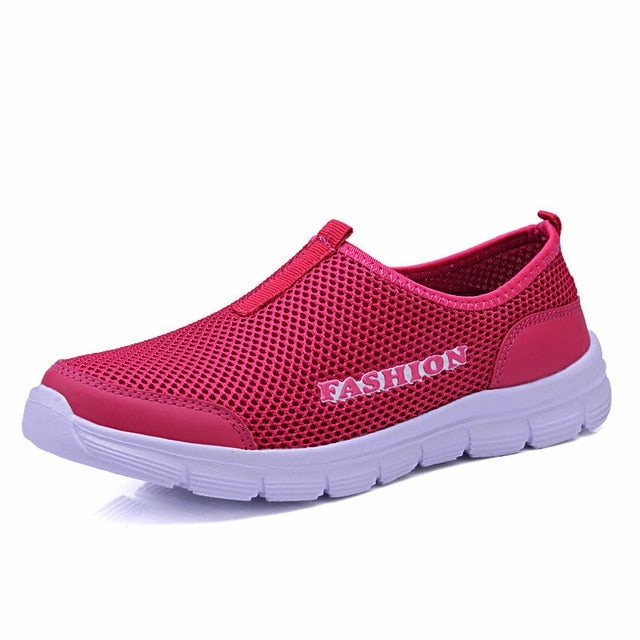 OZERSK Brand Breathable Men Running Shoes Men's Jogging Mesh Summer Mesh Sneaker Casual Slip-on Sandals Shoes Free Shipping