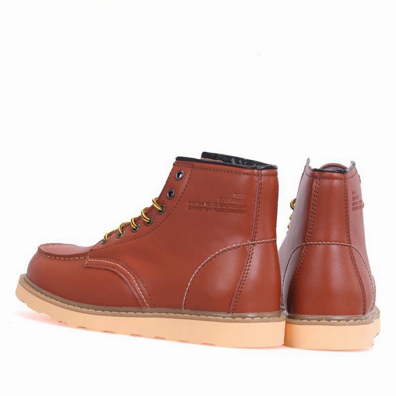 Waterproof Men's Ankle Boots Winter Keep Warm Boots Fashion Snow Fur Boots Mens Shoes Western Motorcycle Boots Best Flat Feet Running Shoes