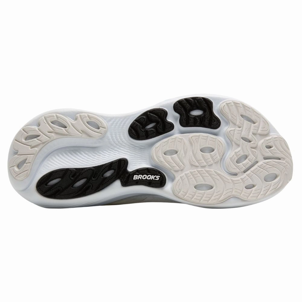 Light Cushioned Running Sh Brooks Adrenaline GTS 25 White/White/Silver Running Shoe (Women's)