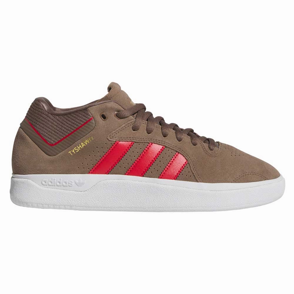 JR9499 Earth Color Tyshawn Adidas Skateboarding Suede Skateboarding Shoes Copa Adidas Soccer Shoes