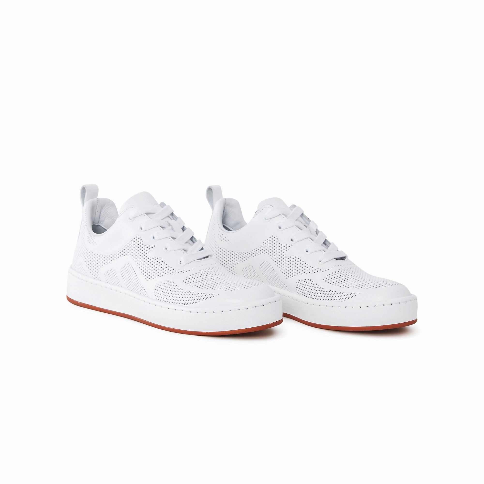 Pucci Sneakers Women's Calf Leather Handmade Sneakers W5008