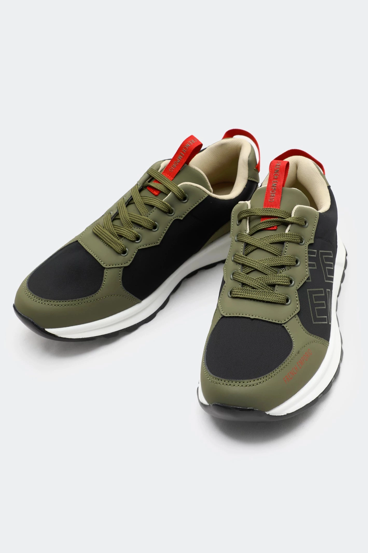Khaki Men Casual Sneaker Casual Shoes To Wear With Kilt