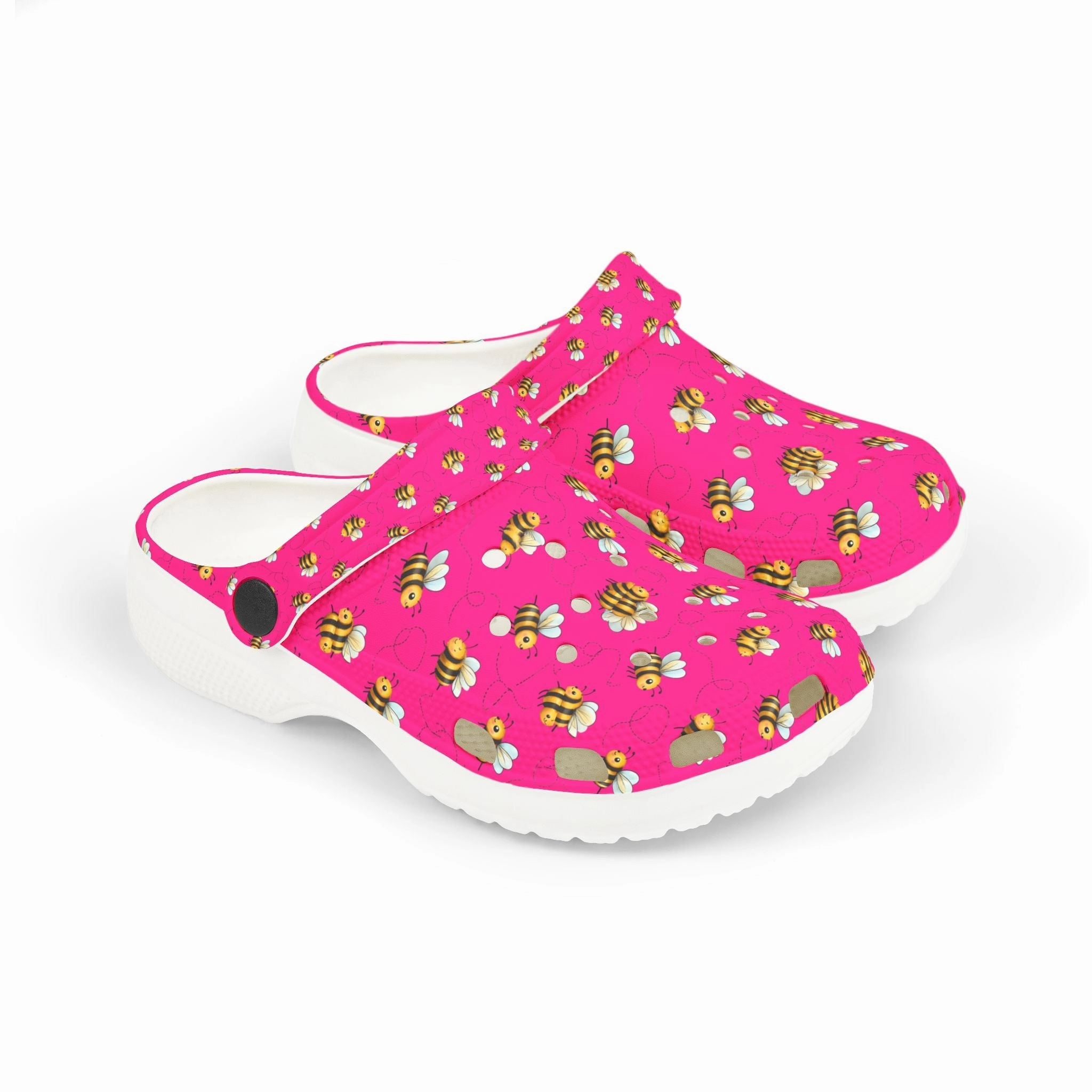 Best Running Shoes On Amazon Kids' Floral Bee Clogs - Fun Summer Slip-On, Gardening Shoes, Outdoor Play Footwear, Gift for Kids, Toddler Clogs
