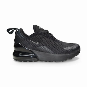 Kids Nike Air Max 270 (PS)  'Triple Black' Asics De Colores Running Shoes