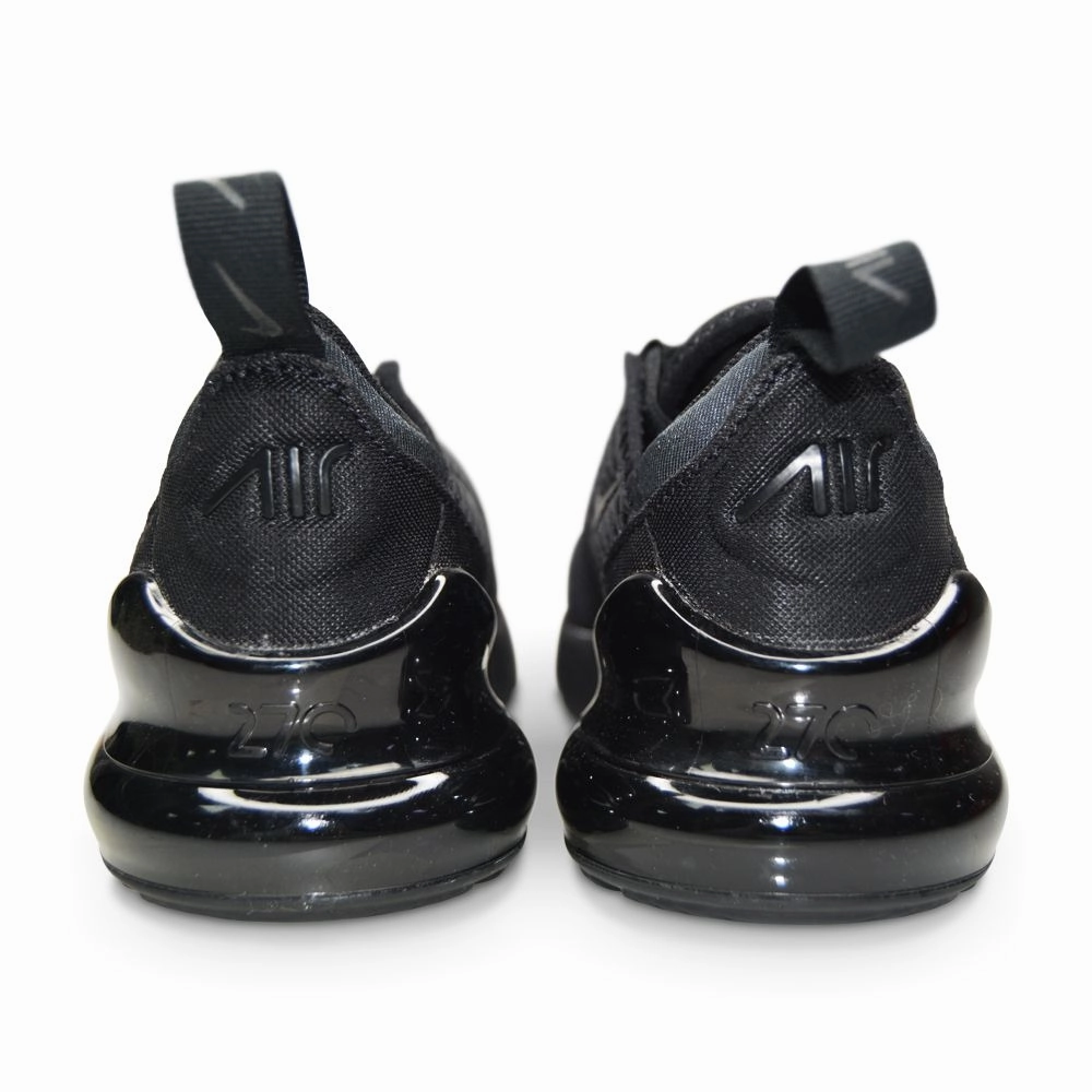 Classic Asics Wrestling Shoes Kids Nike Air Max 270 (PS)  'Triple Black'