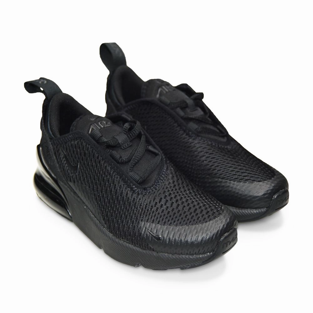 Kids Nike Air Max 270 (PS)  'Triple Black' Asic Shoes Gel X